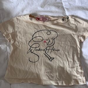 Weekend House Kids Beige Graphic Tee